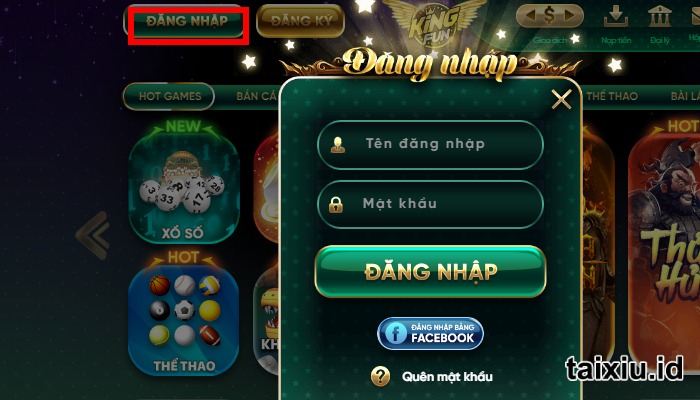 king fun casino trực tuyến