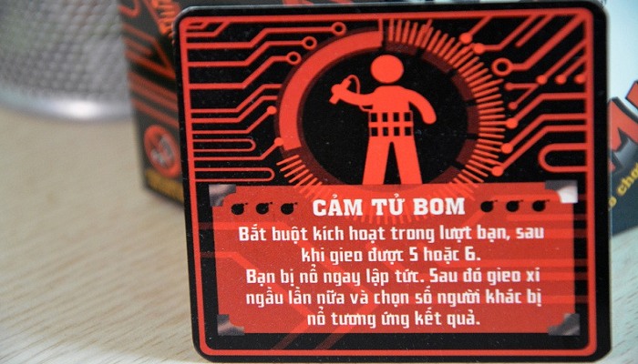 Luật chơi bom lắc